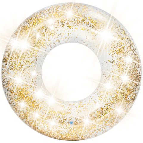 Koło do pływania brokatowe INTEX 56274 złoty Intex Koło do pływania brokatowe INTEX 56274 złoty Intex