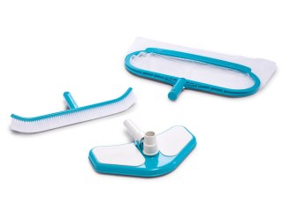 Komplet akcesoriów do czyszczenia - siatka, szczotka, odkurzacz INTEX 29057 Intex