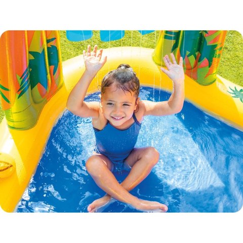 Plac zabaw Dinozaury ze zjeżdżalnią 249 x 191 x 109 cm INTEX 57444 Intex Plac zabaw Dinozaury ze zjeżdżalnią 249 x 191 x 109 cm INTEX 57444 Intex