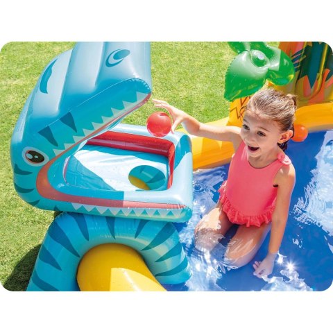Plac zabaw Dinozaury ze zjeżdżalnią 249 x 191 x 109 cm INTEX 57444 Intex Plac zabaw Dinozaury ze zjeżdżalnią 249 x 191 x 109 cm INTEX 57444 Intex