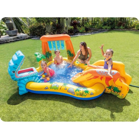 Plac zabaw Dinozaury ze zjeżdżalnią 249 x 191 x 109 cm INTEX 57444 Intex Plac zabaw Dinozaury ze zjeżdżalnią 249 x 191 x 109 cm INTEX 57444 Intex