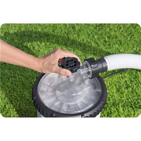 Pompa filtrująca do basenu 5678 l/h + kulki filtrujące Bestway 58870 Bestway Pompa filtrująca do basenu 5678 l/h + kulki filtrujące Bestway 58870 Bestway