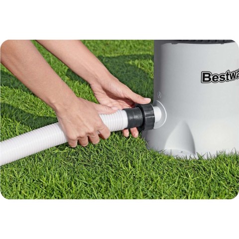 Pompa filtrująca do basenu 5678 l/h + kulki filtrujące Bestway 58870 Bestway Pompa filtrująca do basenu 5678 l/h + kulki filtrujące Bestway 58870 Bestway