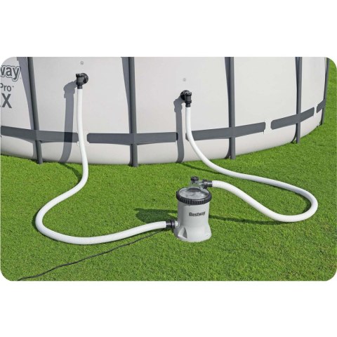 Pompa filtrująca do basenu 5678 l/h + kulki filtrujące Bestway 58870 Bestway Pompa filtrująca do basenu 5678 l/h + kulki filtrujące Bestway 58870 Bestway