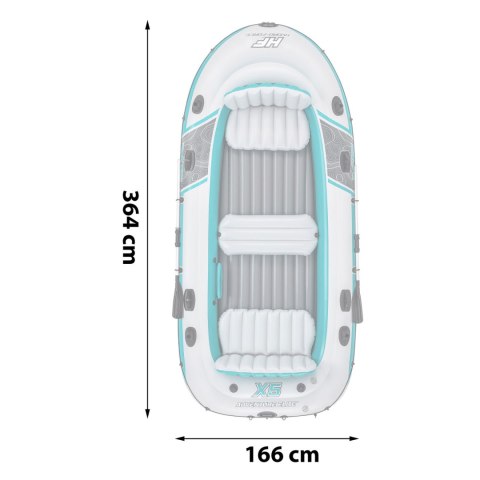 Ponton Hydro-Force Adventure Elite X5 Bestway 65159 Bestway Ponton Hydro-Force Adventure Elite X5 Bestway 65159 Bestway