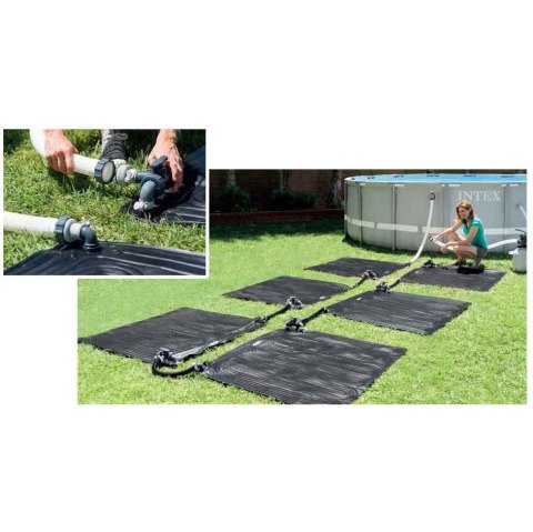 Solarny panel podgrzewający wodę 120 x 120 cm INTEX 28685 Intex Solarny panel podgrzewający wodę 120 x 120 cm INTEX 28685 Intex