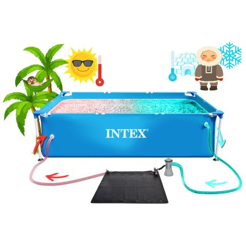 Solarny panel podgrzewający wodę 120 x 120 cm INTEX 28685 Intex Solarny panel podgrzewający wodę 120 x 120 cm INTEX 28685 Intex