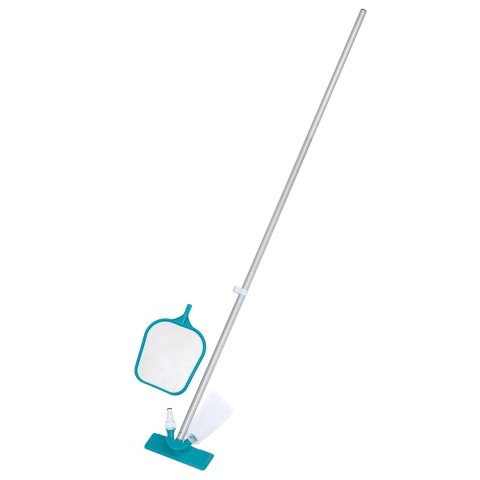 Zestaw do czyszczenia basenu kij 167cm + odkurzacz + siatka Bestway 58013 Bestway Zestaw do czyszczenia basenu kij 167cm + odkurzacz + siatka Bestway 58013 Bestway