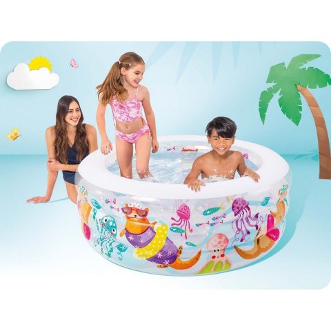 Basen dmuchany akwarium 152 x 56 cm INTEX 58480 Intex Basen dmuchany akwarium 152 x 56 cm INTEX 58480 Intex