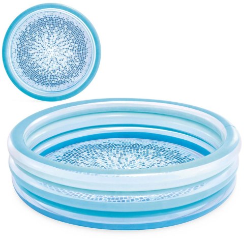 Basen dmuchany brodzik Mozaika 147x33 cm INTEX 58467 Intex Basen dmuchany brodzik Mozaika 147x33 cm INTEX 58467 Intex