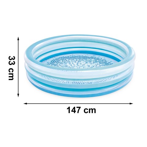 Basen dmuchany brodzik Mozaika 147x33 cm INTEX 58467 Intex Basen dmuchany brodzik Mozaika 147x33 cm INTEX 58467 Intex