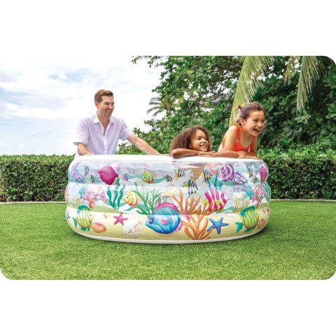 Basen dmuchany brodzik akwarium 152x56 cm INTEX 58480 Intex Basen dmuchany brodzik akwarium 152x56 cm INTEX 58480 Intex