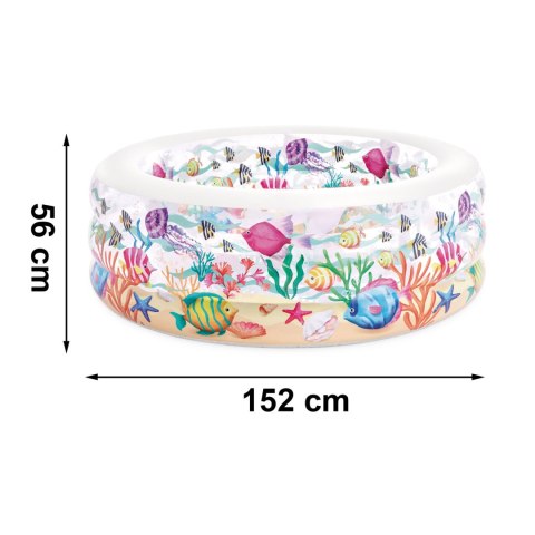 Basen dmuchany brodzik akwarium 152x56 cm INTEX 58480 Intex Basen dmuchany brodzik akwarium 152x56 cm INTEX 58480 Intex