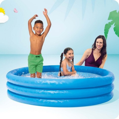 Basen dmuchany niebieski 147 x 33 cm INTEX 58426 Intex Basen dmuchany niebieski 147 x 33 cm INTEX 58426 Intex