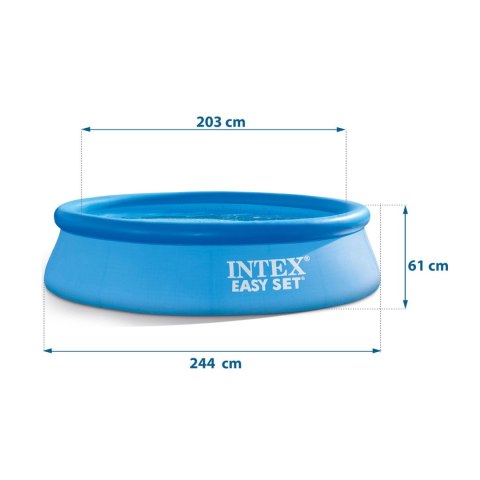 Basen ogrodowy rozporowy 244 x 61 cm 16w1 INTEX 28106 Intex Basen ogrodowy rozporowy 244 x 61 cm 16w1 INTEX 28106 Intex