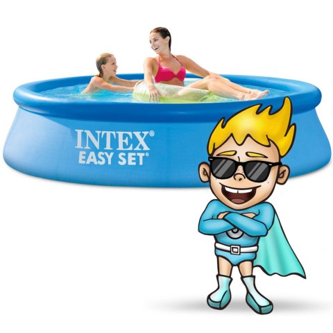 Basen ogrodowy rozporowy 244 x 61 cm INTEX 28108 Intex Basen ogrodowy rozporowy 244 x 61 cm INTEX 28108 Intex
