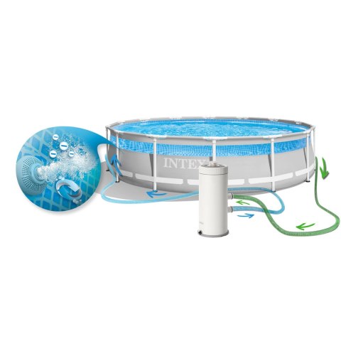 Basen ogrodowy stelażowy 427 x 107 cm 12w1 INTEX 26722 Intex