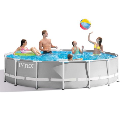 Basen ogrodowy stelażowy 427 x 107 cm 21w1 INTEX 26720 + maszynka do baniek GRATIS Intex Basen ogrodowy stelażowy 427 x 107 cm 21w1 INTEX 26720 + maszynka do baniek GRATIS Intex