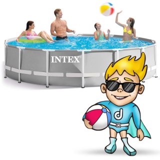 Basen ogrodowy stelażowy 457 x 122 cm 6w1 INTEX 26726GN Intex