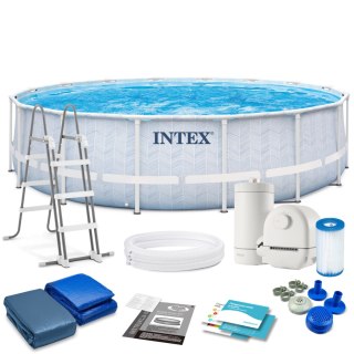 Basen ogrodowy stelażowy 488 x 122 cm 12w1 Intex 26746 Intex