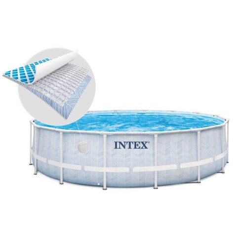 Basen ogrodowy stelażowy 488 x 122 cm 12w1 Intex 26746 Intex Basen ogrodowy stelażowy 488 x 122 cm 12w1 Intex 26746 Intex