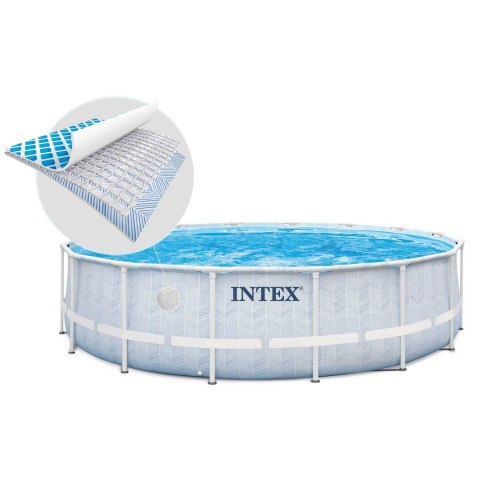 Basen ogrodowy stelażowy 488 x 122 cm 18w1 Intex 26746 Intex Basen ogrodowy stelażowy 488 x 122 cm 18w1 Intex 26746 Intex