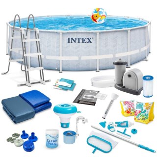 Basen ogrodowy stelażowy 488 x 122 cm 21w1 INTEX 26746 Intex
