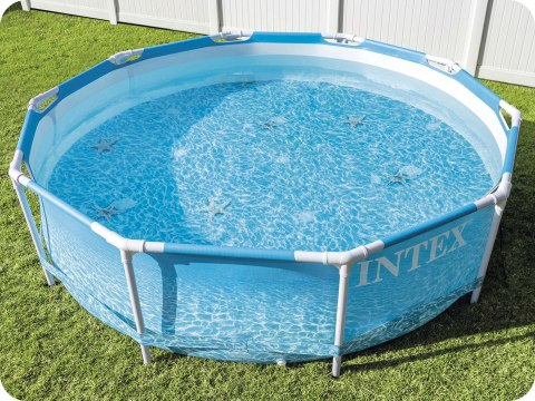 Basen stelażowy 305x76 cm 16w1 INTEX 28208 + maszynka do baniek GRATIS Intex Basen stelażowy 305x76 cm 16w1 INTEX 28208 + maszynka do baniek GRATIS Intex