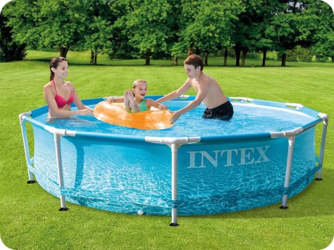 Basen stelażowy 305x76 cm 16w1 INTEX 28208 + maszynka do baniek GRATIS Intex Basen stelażowy 305x76 cm 16w1 INTEX 28208 + maszynka do baniek GRATIS Intex