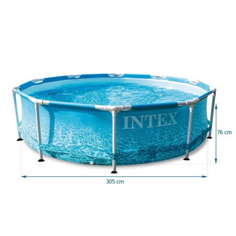 Basen stelażowy 305x76 cm 16w1 INTEX 28208 + maszynka do baniek GRATIS Intex Basen stelażowy 305x76 cm 16w1 INTEX 28208 + maszynka do baniek GRATIS Intex