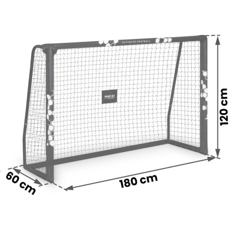 Bramka do piłki nożnej 180 x 120 x 60 cm NS-462 Hexagon Neo-Sport Bramka do piłki nożnej 180 x 120 x 60 cm NS-462 Hexagon Neo-Sport