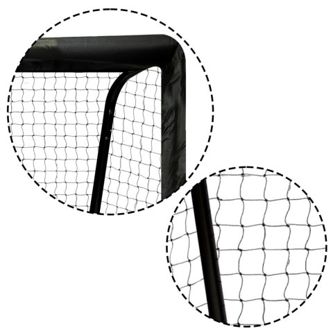 Bramka do piłki nożnej 180 x 120 x 60 cm NS-463 czarno-czerwona Neo-Sport Bramka do piłki nożnej 180 x 120 x 60 cm NS-463 czarno-czerwona Neo-Sport