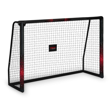 Bramka do piłki nożnej 180 x 120 x 60 cm NS-463 czarno-czerwona Neo-Sport Bramka do piłki nożnej 180 x 120 x 60 cm NS-463 czarno-czerwona Neo-Sport