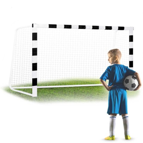 Bramka do piłki nożnej 300 x 160 x 90 cm NS-460 czarno-biała Neo-Sport Bramka do piłki nożnej 300 x 160 x 90 cm NS-460 czarno-biała Neo-Sport
