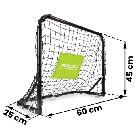 Bramka do piłki nożnej - zestaw 2 sztuki - 60 x 45 x 25 cm NS-461 Neo-Sport Bramka do piłki nożnej - zestaw 2 sztuki - 60 x 45 x 25 cm NS-461 Neo-Sport