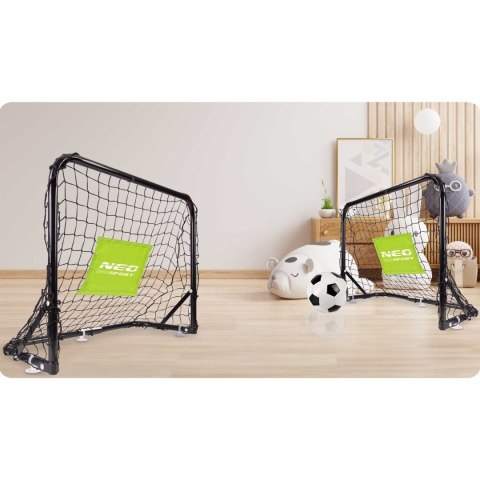 Bramka do piłki nożnej - zestaw 2 sztuki - 60 x 45 x 25 cm NS-461 Neo-Sport Bramka do piłki nożnej - zestaw 2 sztuki - 60 x 45 x 25 cm NS-461 Neo-Sport
