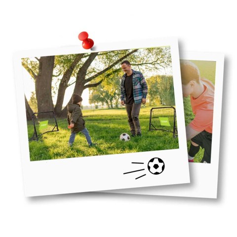 Bramka do piłki nożnej - zestaw 2 sztuki - 60 x 45 x 25 cm NS-461 Neo-Sport Bramka do piłki nożnej - zestaw 2 sztuki - 60 x 45 x 25 cm NS-461 Neo-Sport