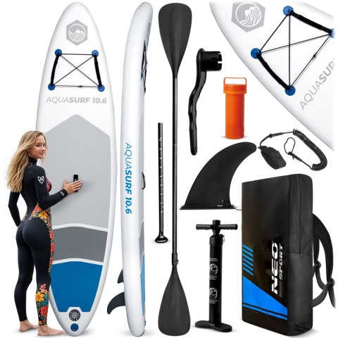 Deska SUP Aquasurf 320 x 84 x 15 cm Neo-Sport 170200 Neo-Sport Deska SUP Aquasurf 320 x 84 x 15 cm Neo-Sport 170200 Neo-Sport