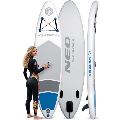 Deska SUP Aquasurf 320 x 84 x 15 cm Neo-Sport 170200 Neo-Sport Deska SUP Aquasurf 320 x 84 x 15 cm Neo-Sport 170200 Neo-Sport