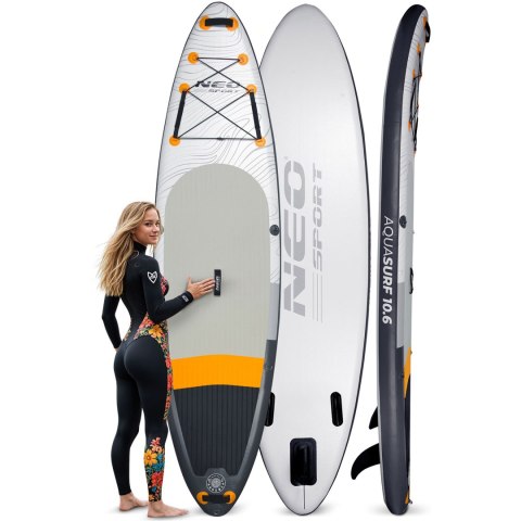 Deska SUP Aquasurf 320 x 84 x 15 cm Neo-Sport 170201 Neo-Sport Deska SUP Aquasurf 320 x 84 x 15 cm Neo-Sport 170201 Neo-Sport