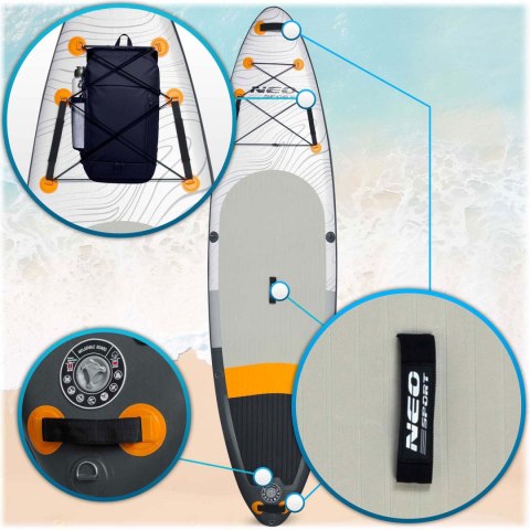 Deska SUP Aquasurf 320 x 84 x 15 cm Neo-Sport 170201 Neo-Sport Deska SUP Aquasurf 320 x 84 x 15 cm Neo-Sport 170201 Neo-Sport