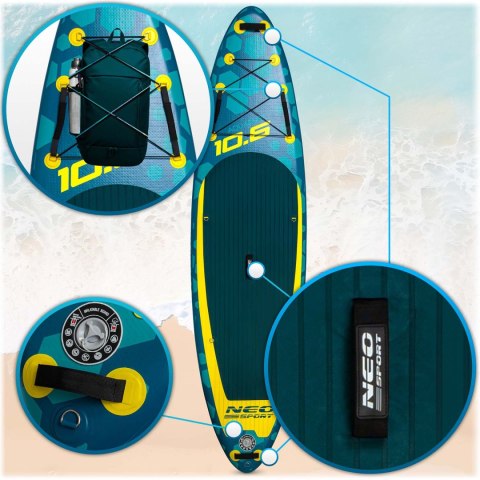 Deska SUP Aquasurf 320 x 84 x 15 cm Neo-Sport 170203 Neo-Sport Deska SUP Aquasurf 320 x 84 x 15 cm Neo-Sport 170203 Neo-Sport