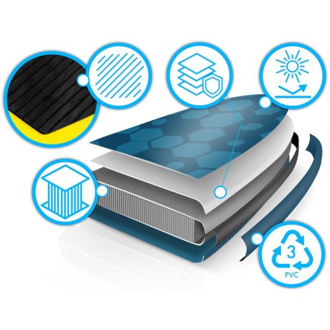 Deska SUP Aquasurf 320 x 84 x 15 cm Neo-Sport 170203 Neo-Sport Deska SUP Aquasurf 320 x 84 x 15 cm Neo-Sport 170203 Neo-Sport