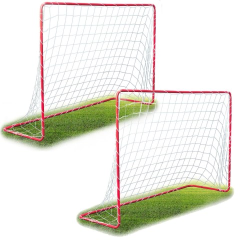 Duża bramka do piłki nożnej zestaw 2 sztuki Neo-Sport 183 x 122 x 61 cm Neo-Sport Duża bramka do piłki nożnej zestaw 2 sztuki Neo-Sport 183 x 122 x 61 cm Neo-Sport