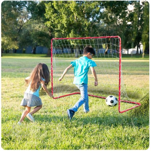 Duża bramka do piłki nożnej zestaw 2 sztuki Neo-Sport 183 x 122 x 61 cm Neo-Sport Duża bramka do piłki nożnej zestaw 2 sztuki Neo-Sport 183 x 122 x 61 cm Neo-Sport