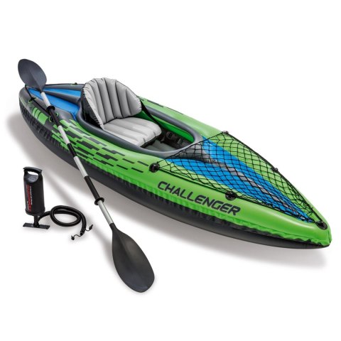Kajak dmuchany Challenger K1 274 x 76 x 33 cm INTEX 68305 Intex Kajak dmuchany Challenger K1 274 x 76 x 33 cm INTEX 68305 Intex
