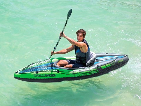 Kajak dmuchany Challenger K1 274 x 76 x 33 cm INTEX 68305 Intex Kajak dmuchany Challenger K1 274 x 76 x 33 cm INTEX 68305 Intex