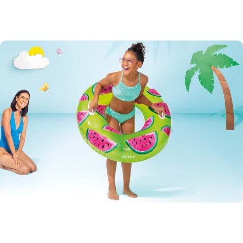 Koło do pływania arbuzy 107 cm INTEX 56261 Intex Koło do pływania arbuzy 107 cm INTEX 56261 Intex
