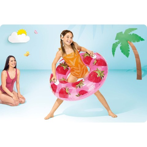 Koło do pływania truskawki 107 cm INTEX 56261 Intex Koło do pływania truskawki 107 cm INTEX 56261 Intex