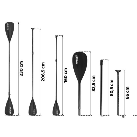 Składane wiosło do deski SUP Neo-Sport 230cm Neo-Sport Składane wiosło do deski SUP Neo-Sport 230cm Neo-Sport